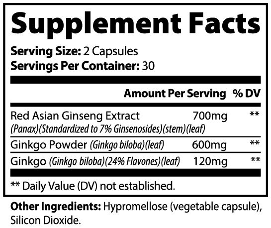 Ginkgo Biloba & Ginseng
