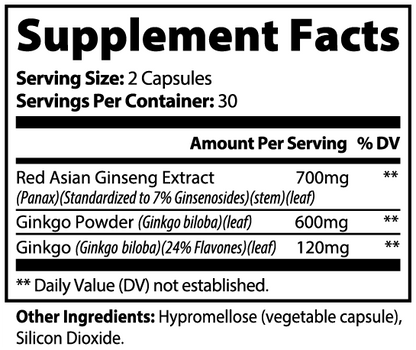 Ginkgo Biloba & Ginseng