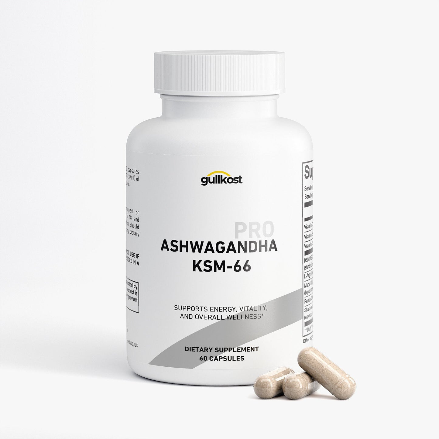 Ashwagandha Pro KSM - 66® - Gullkost