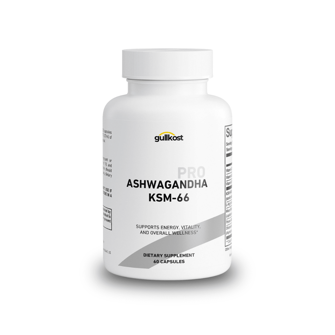 Ashwagandha Pro KSM - 66® - Gullkost
