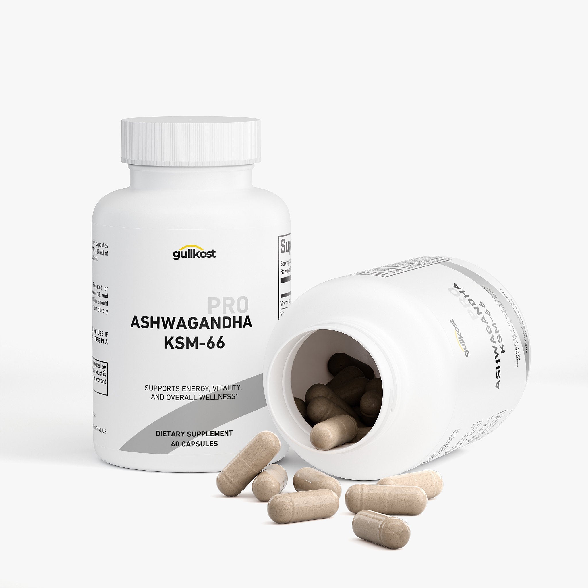 Ashwagandha Pro KSM - 66® - Gullkost
