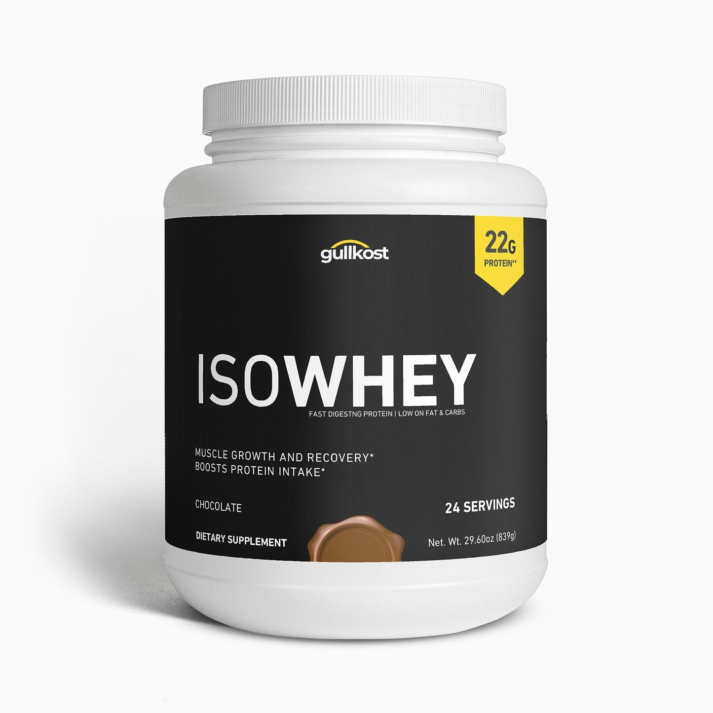 ISOWHEY (Chocolate) - Whey Protein Isolate Powder - SaremX