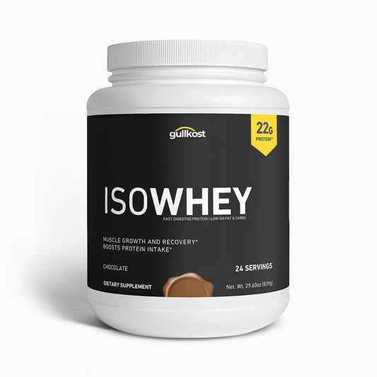 ISOWHEY (Chocolate) - Whey Protein Isolate Powder - SaremX