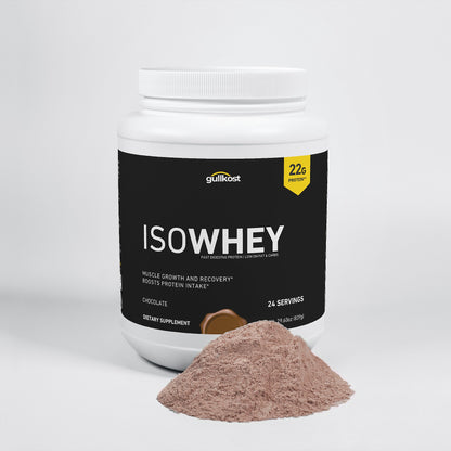 ISOWHEY (Chocolate) - Whey Protein Isolate Powder - SaremX