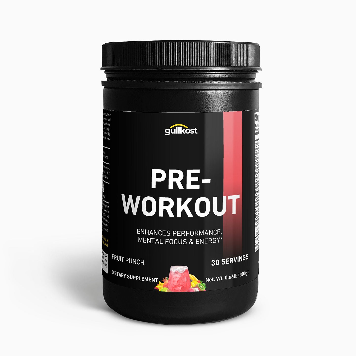 Performance Pre - Workout Powder (Fruit Punch) - SaremX