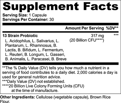 Probiotic 20 Billion CFU - SaremX