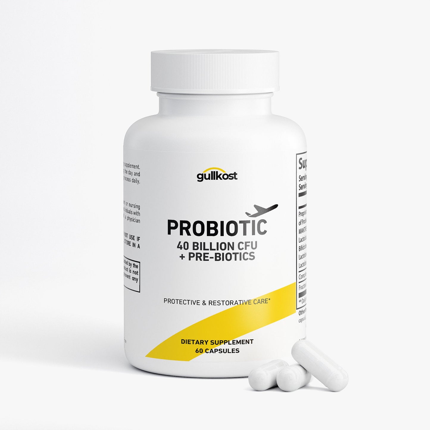Probiotic Travel - 40 Billion with Prebiotics - SaremX