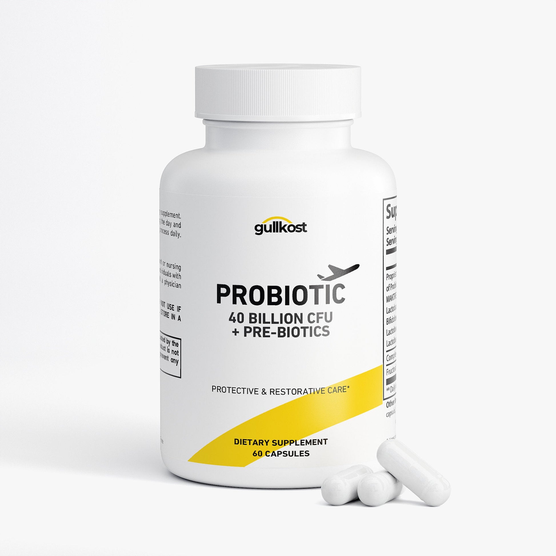 Probiotic Travel - 40 Billion with Prebiotics - SaremX